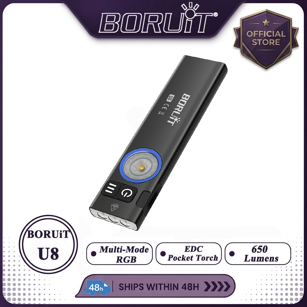 Latarka LED BORUiT U8 650LM ED – Cycling To Work recenzja i cena